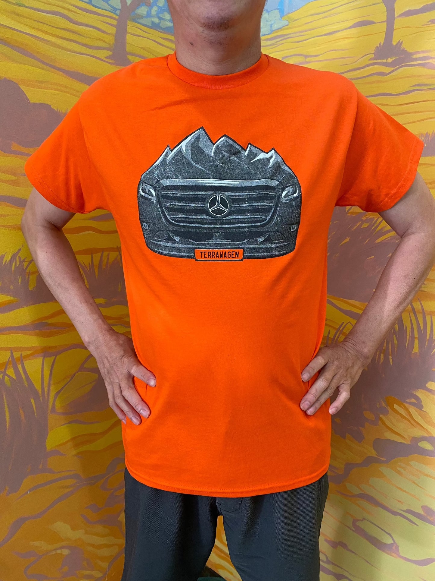 Terrawagen T-shirt Grill design