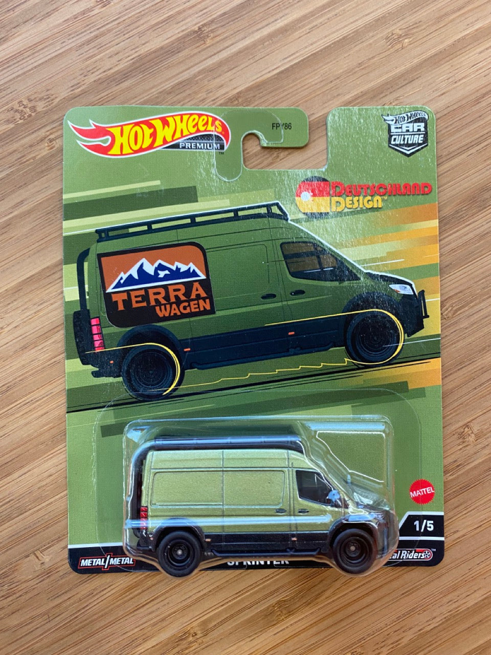 Hotwheels Green Sprinter