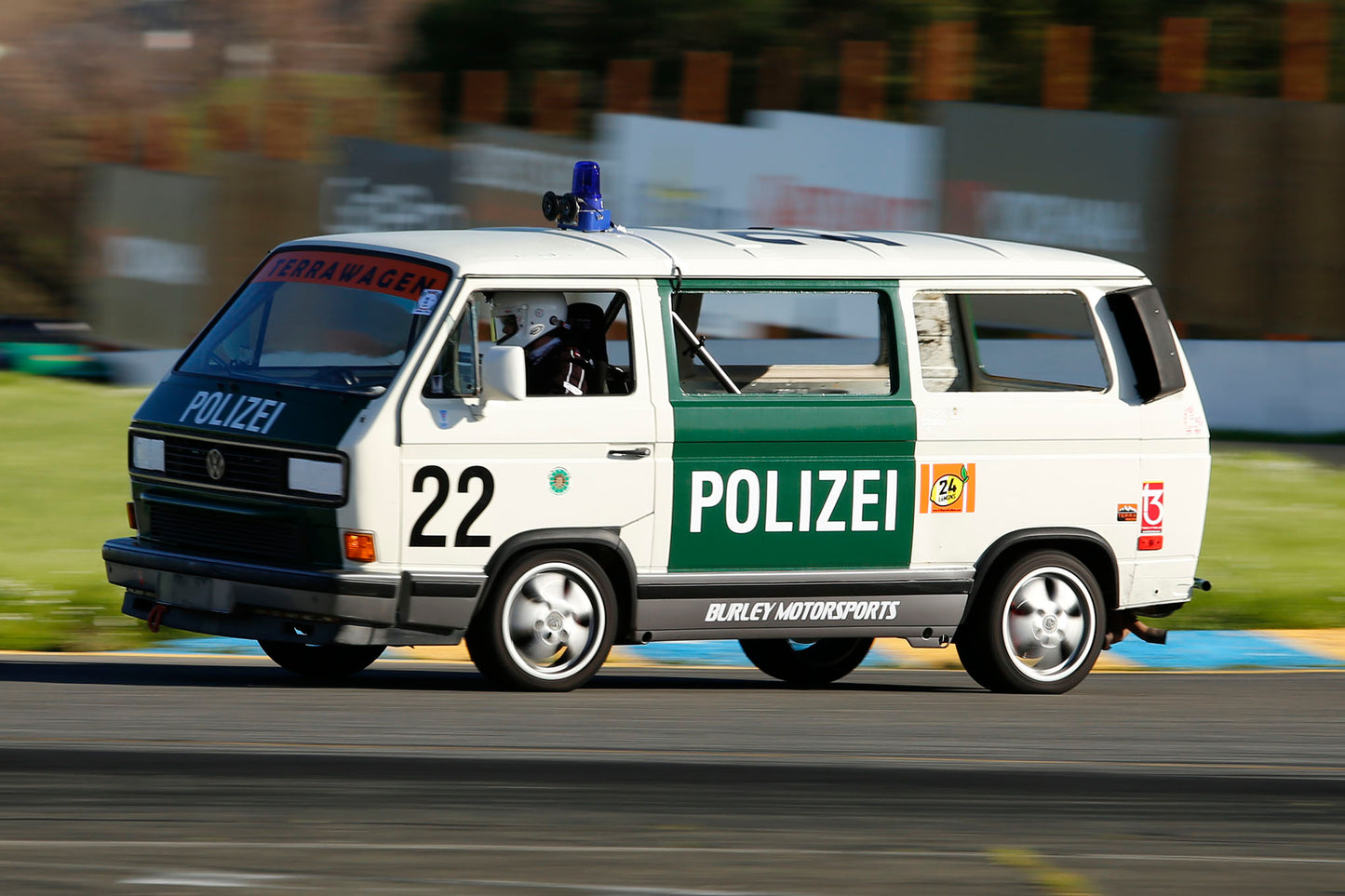 Terrawagen Team Polizei sticker