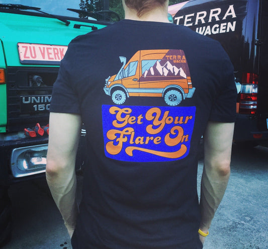Terrawagen "Get your flare on" T-shirt