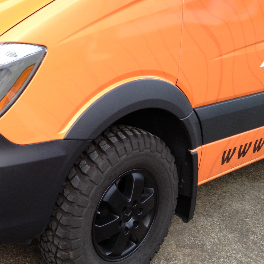 Mercedes clearance fender flares