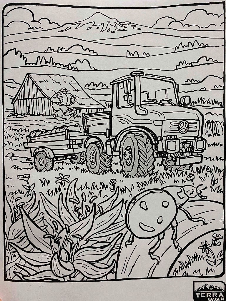 Terrawagen Coloring Book