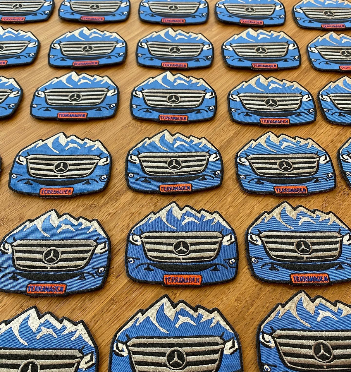 Patch de grillades de montagne