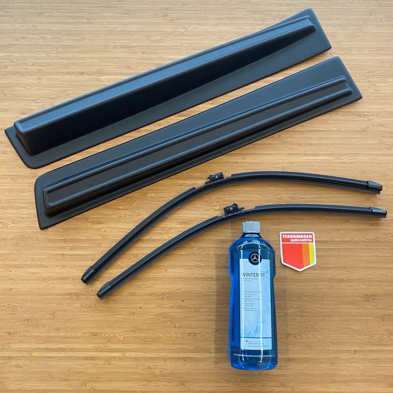 Winter Sprinter Bundle | Dirt Dodgers, Wiper Blades, WinterFit Fluid