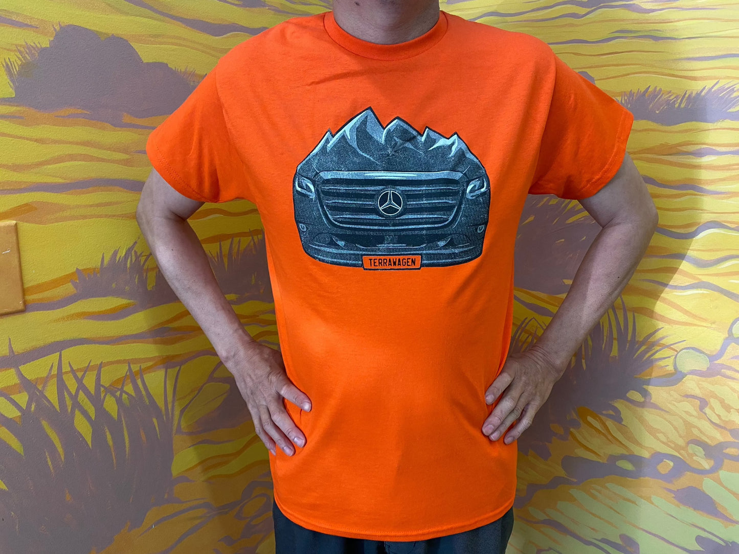 Terrawagen T-shirt Grill design