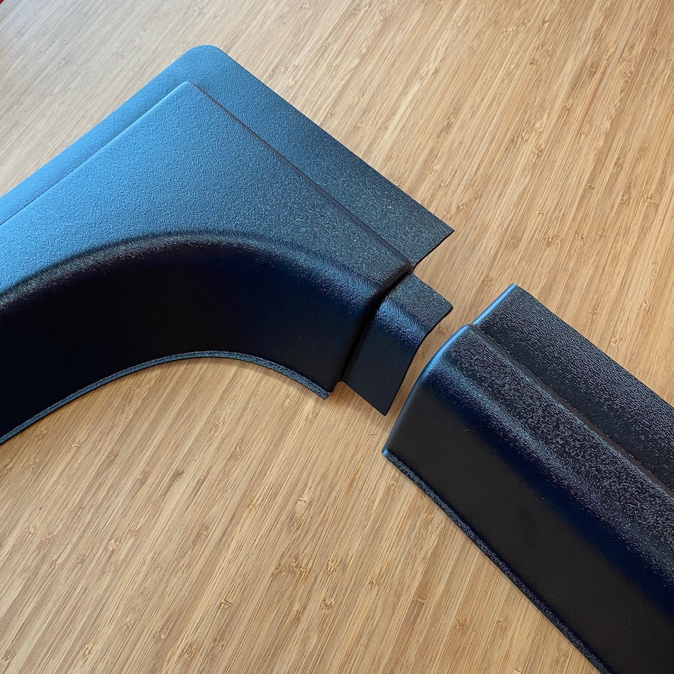 Tidy Trim Front Interior Finishing Kit for Mercedes Sprinter High Roof Vans 906/907 – Segmented Window Trim (Compact Shipping)