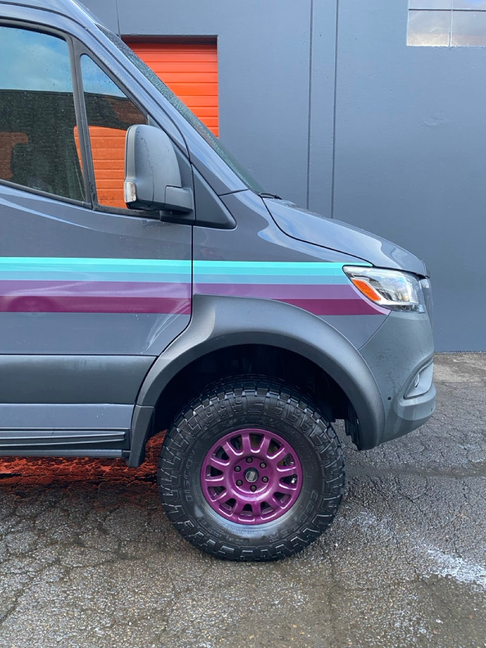 Desert Defender Kotflügelverbreiterungen – Spitz zulaufendes Heckdesign, maximale Reifenfreiheit für Sprinter 2019–2026+