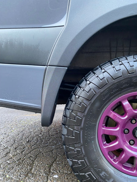 Élargisseurs d'ailes Desert Defender – Design arrière pointu, dégagement maximal des pneus pour Sprinter 2019-2026+