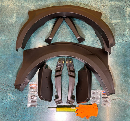 Élargisseurs d'ailes Desert Defender – Design arrière pointu, dégagement maximal des pneus pour Sprinter 2019-2026+