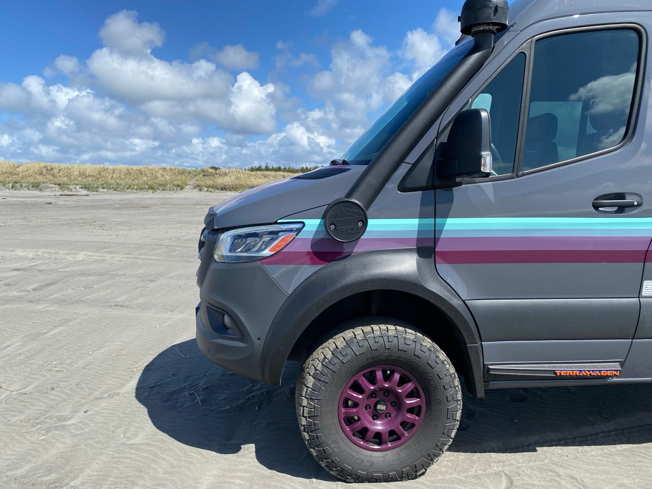 Élargisseurs d'ailes Desert Defender – Design arrière pointu, dégagement maximal des pneus pour Sprinter 2019-2026+