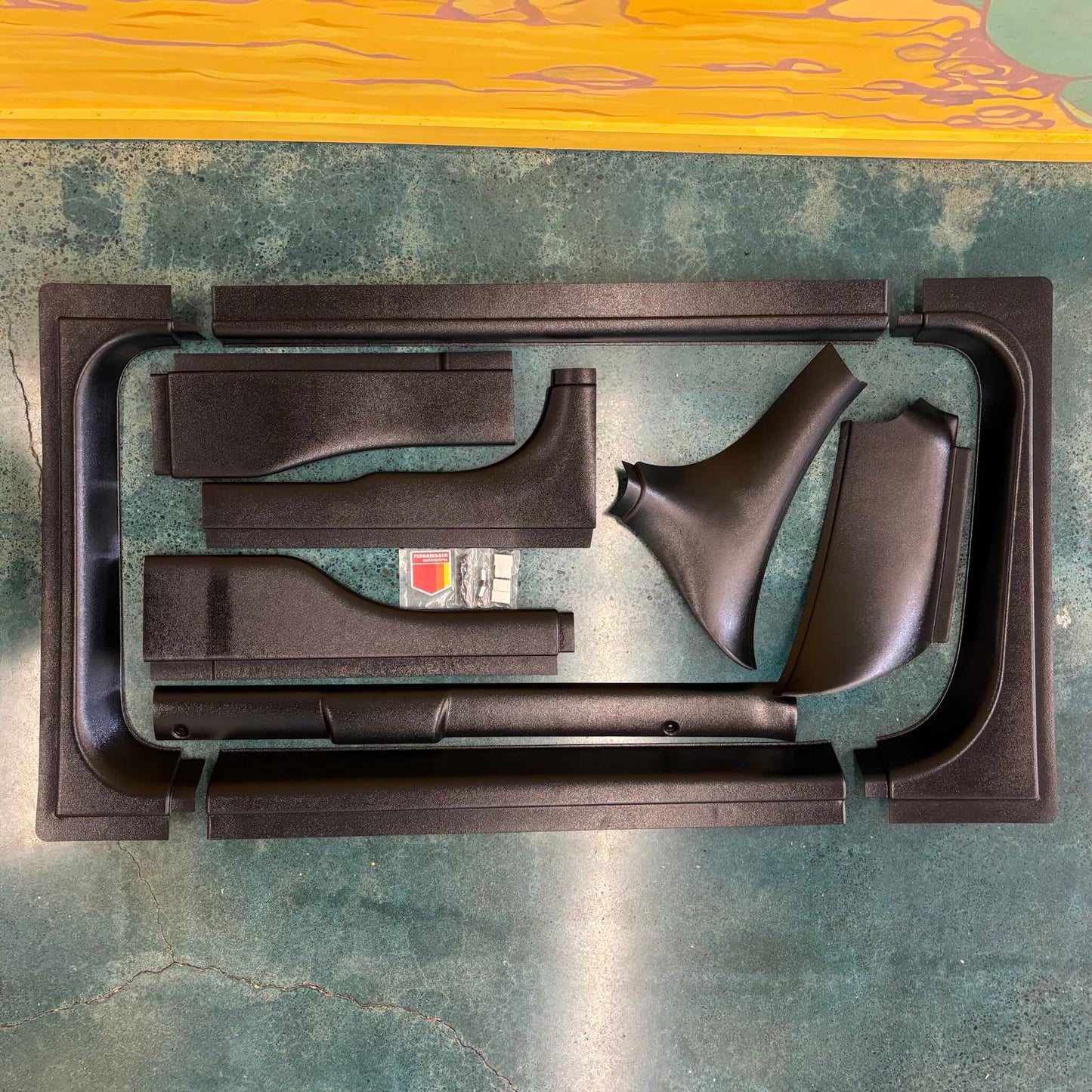 Tidy Trim Front-Innenraum-Veredelungsset für Mercedes Sprinter Hochdach-Transporter 906/907