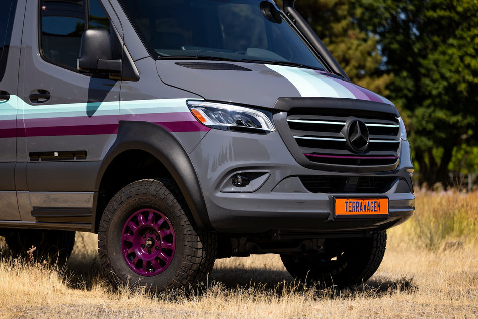 Aero Haubenspoiler für Sprinter 907 2019+ – Lackschutz und Abweiser für Schmutzpartikel
