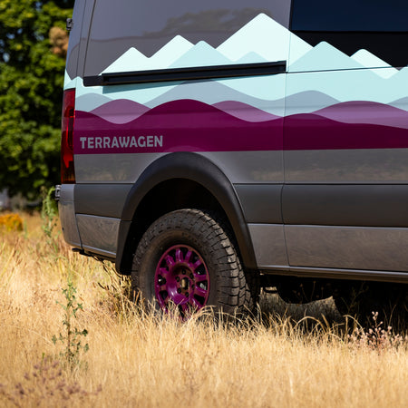 Desert Defender Classic Fender Flares – Rounded Rear Arch, Single Cut Install for 2019–2026+ Sprinter