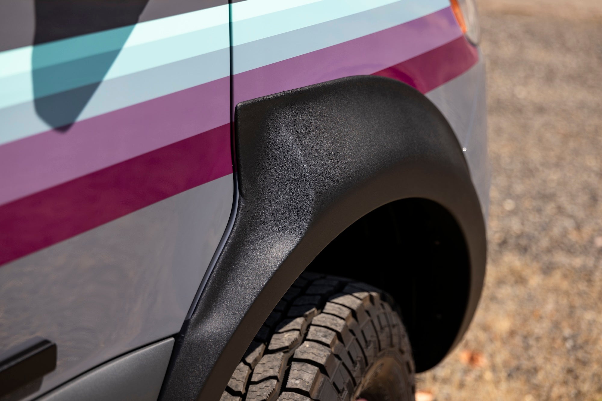 Élargisseurs d'ailes Desert Defender – Design arrière pointu, dégagement maximal des pneus pour Sprinter 2019-2026+