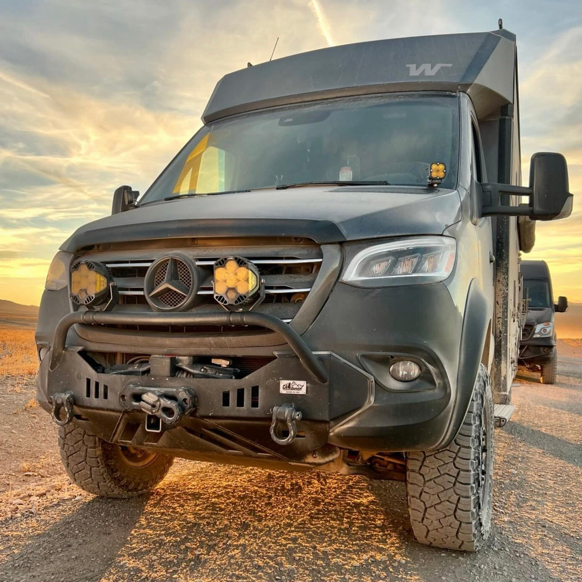 Aero Haubenspoiler für Sprinter 907 2019+ – Lackschutz und Abweiser für Schmutzpartikel