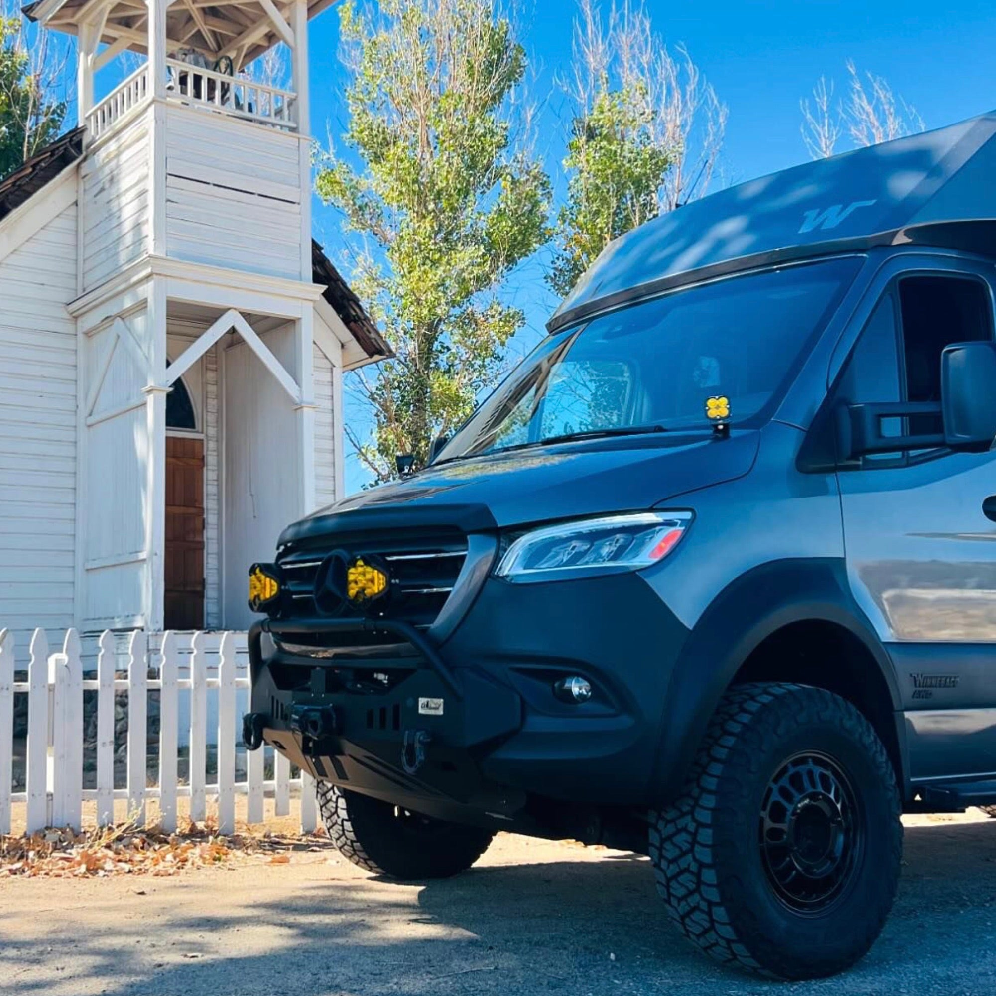 Élargisseurs d'ailes Desert Defender – Design arrière pointu, dégagement maximal des pneus pour Sprinter 2019-2026+