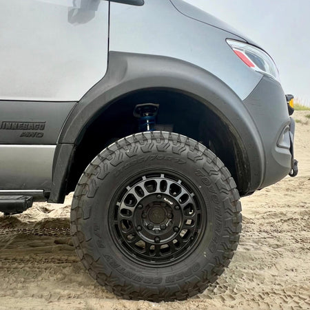 Élargisseurs d'ailes Desert Defender – Design arrière pointu, dégagement maximal des pneus pour Sprinter 2019-2026+