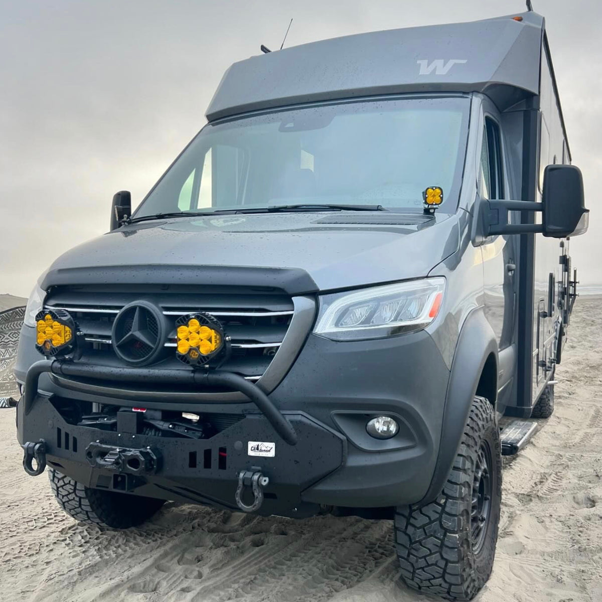 Élargisseurs d'ailes Desert Defender – Design arrière pointu, dégagement maximal des pneus pour Sprinter 2019-2026+