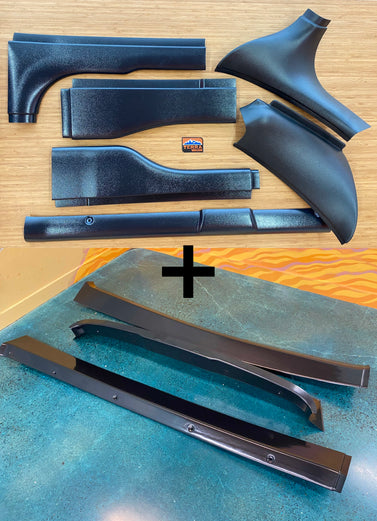 Tidy Trim Bundle for Sprinter Vans | Full Front + Rear Interior