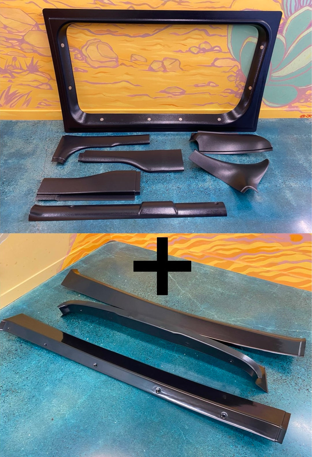 Tidy Trim Bundle für Sprinter Vans | Komplettes Verkleidungsset für den Innenraum vorne und hinten