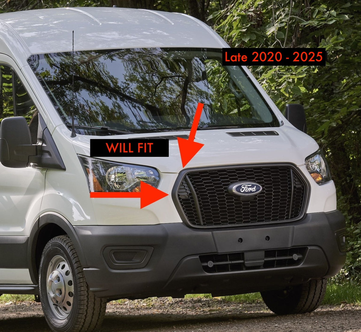 Transit Aero-Haubenspoiler