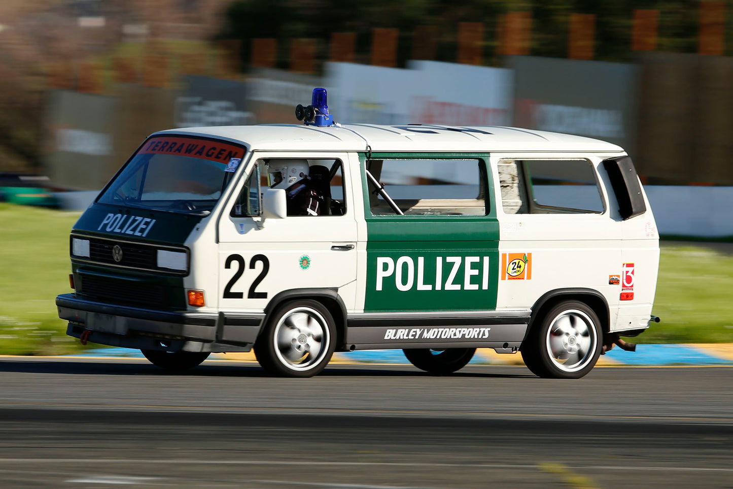 Autocollant Terrawagen Team Polizei