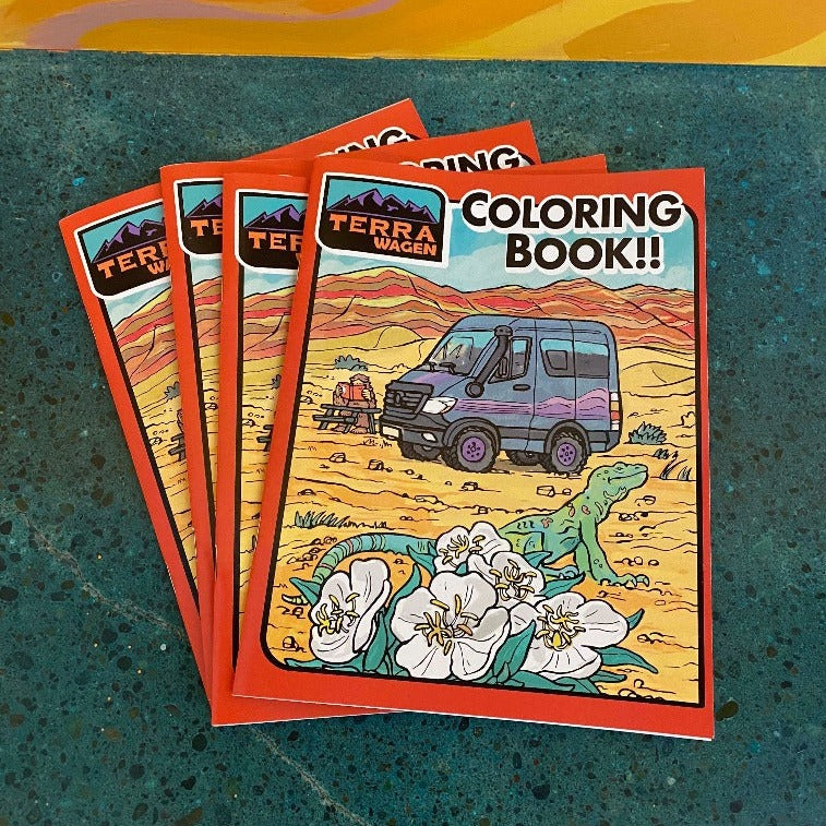 Livre de coloriage Terrawagen