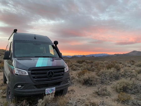 Aero Haubenspoiler für Sprinter 907 2019+ – Lackschutz und Abweiser für Schmutzpartikel