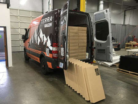 14" Kotflügelverbreiterungs-Kit Vanagon / Transporter - Unvollkommen