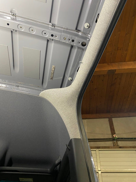 Kit de finition intérieure avant Tidy Trim pour fourgons à toit surélevé Mercedes Sprinter 906/907
