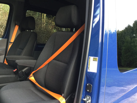 Sprinter orange seat belts kit