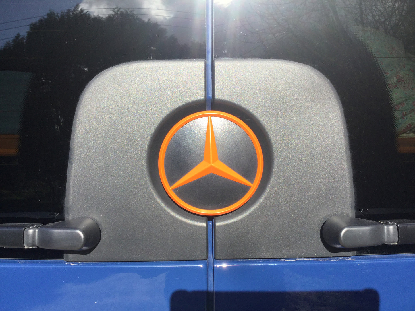 Emblème de porte arrière Sprinter noir, orange ou violet