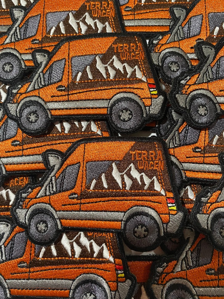 "Get your flare on" Sprinter van patch