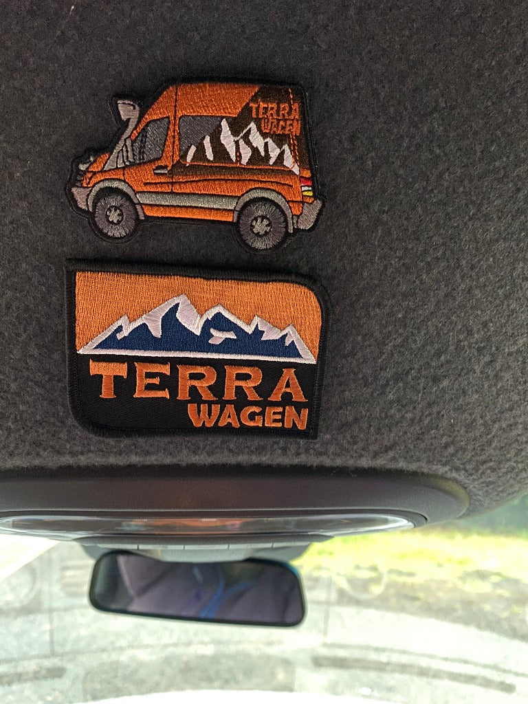 "Get your flare on" Sprinter van patch