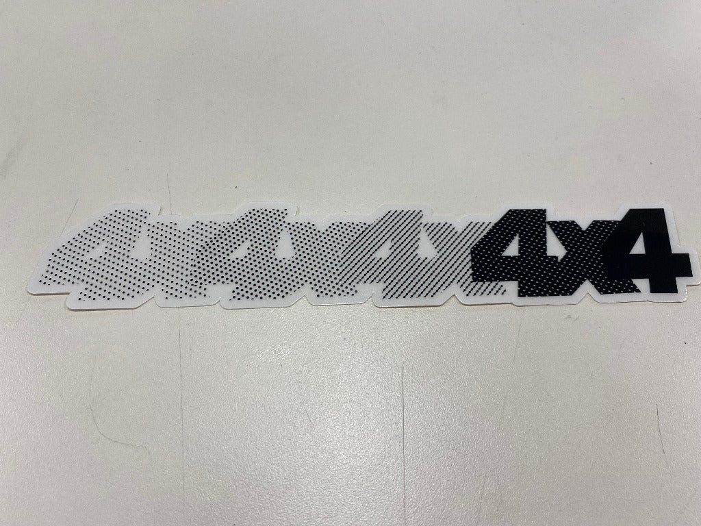 4x4x4x4 sticker
