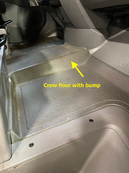 Floor Mats “That Fit” for LHD Mercedes-Benz Sprinter 907 (Cargo & Crew)