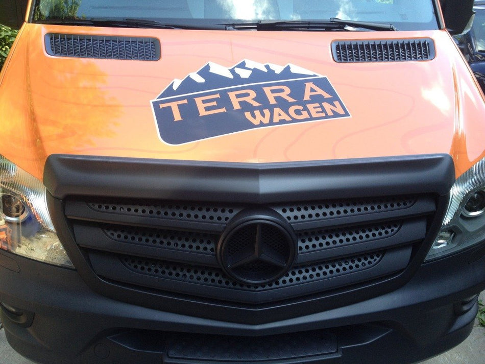 Aero Motorhaubenspoiler für Sprinter 906 2014-2018 – Lackschutz und Schmutzabweisung