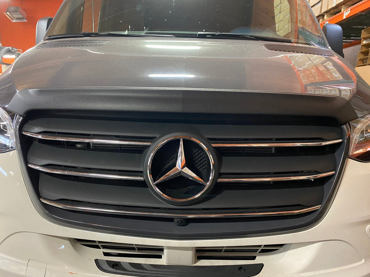 Emblème de calandre LED pour Mercedes Sprinter 907 – Convient aux calandres chromées avec étoile amovible